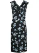 Image 1 of DVF Diane von Furstenberg floral print midi dress