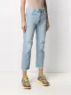 MSGM distressed cropped jeans