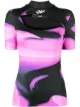 Image 1 of Off-White abstract-print slit-detail top