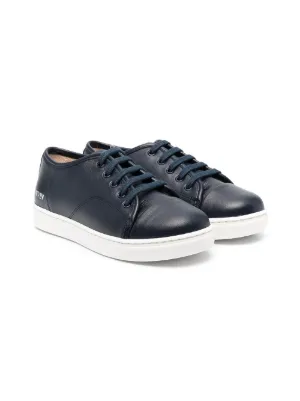 navy lanvin trainers