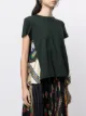 Sacai printed back T-shirt