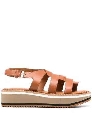 clergerie wedge sandals
