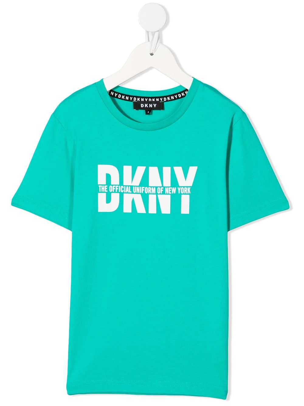фото Dkny kids футболка с круглым вырезом и логотипом