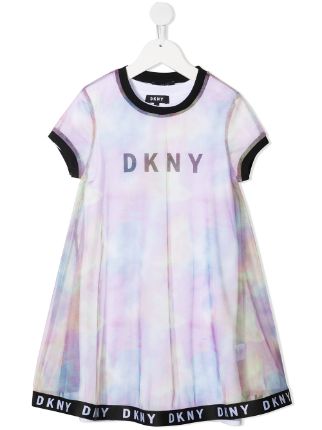 dkny tie dye dress