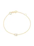 Courbet 18kt recycled yellow gold laboratory-grown diamond CO chain bracelet