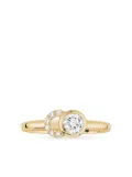Courbet 18kt recycled yellow gold CO laboratory-grown diamond ring
