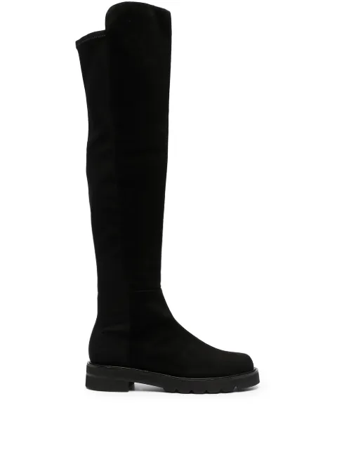 stuart weitzman flat knee high boots