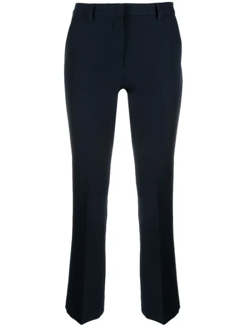 PT Torino high-rise cropped kick-flare trousers