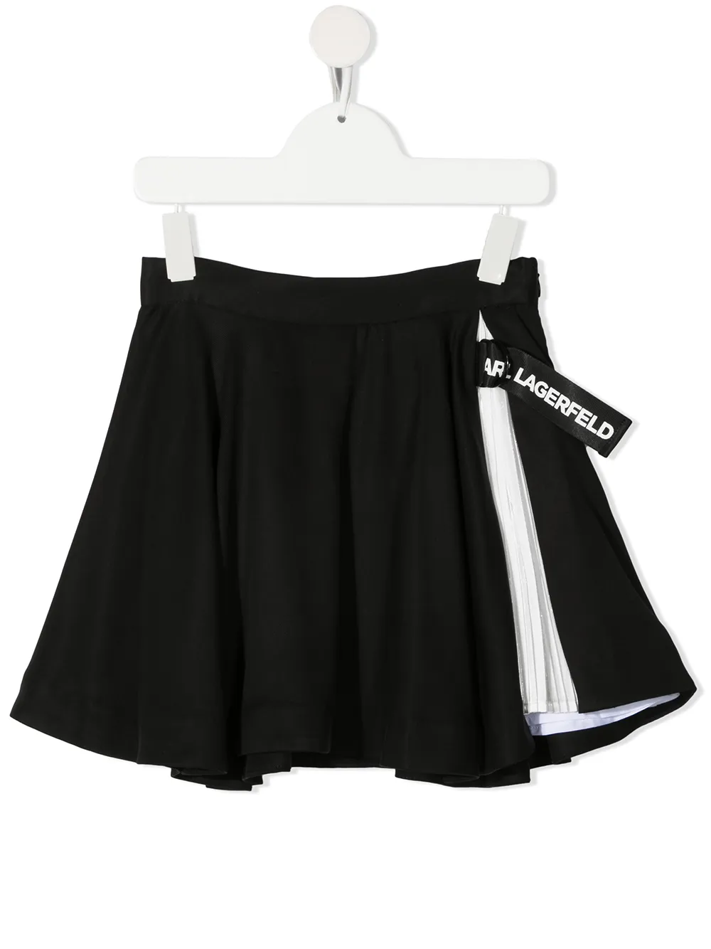 

Karl Lagerfeld Kids flared mini skirt - Black