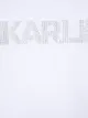 Karl Lagerfeld Kids cropped gem-logo t-shirt