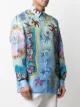Versace starfish-print long-sleeve shirt