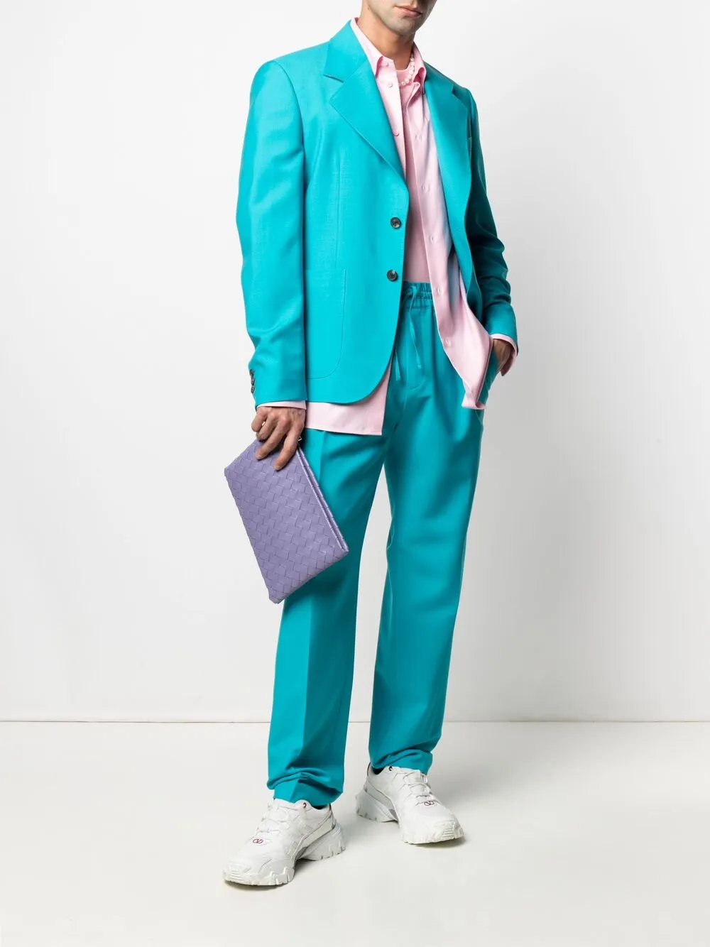 фото Versace футболка с вышивкой gv signature