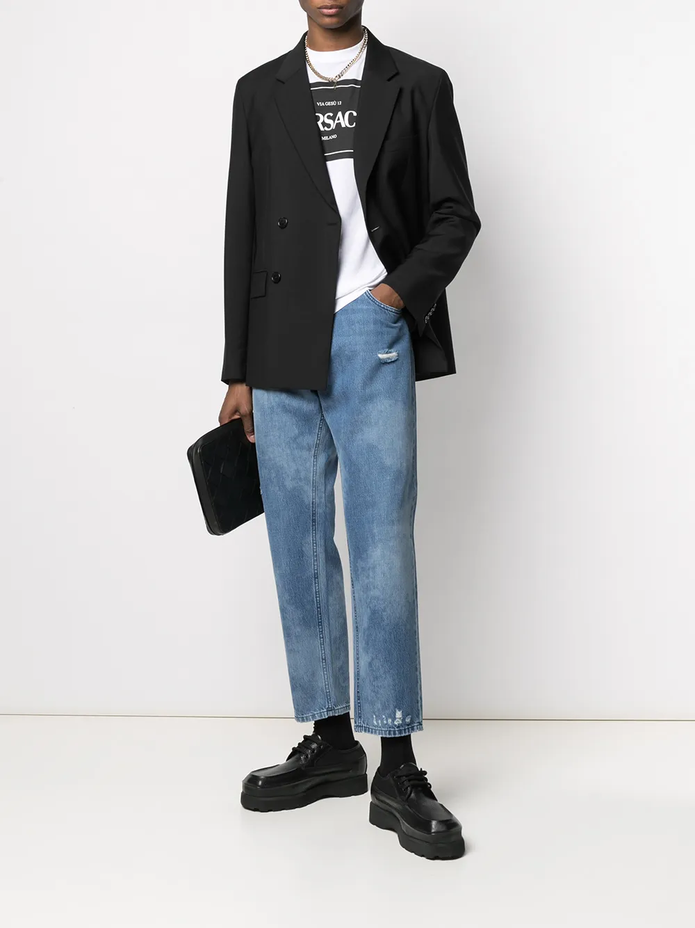 фото Versace футболка с логотипом