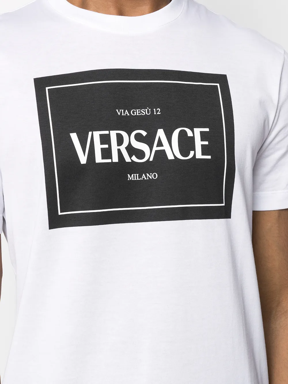 фото Versace футболка с логотипом