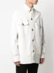 Versace longline denim jacket
