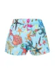 Image 2 of Versace shell-print swim shorts