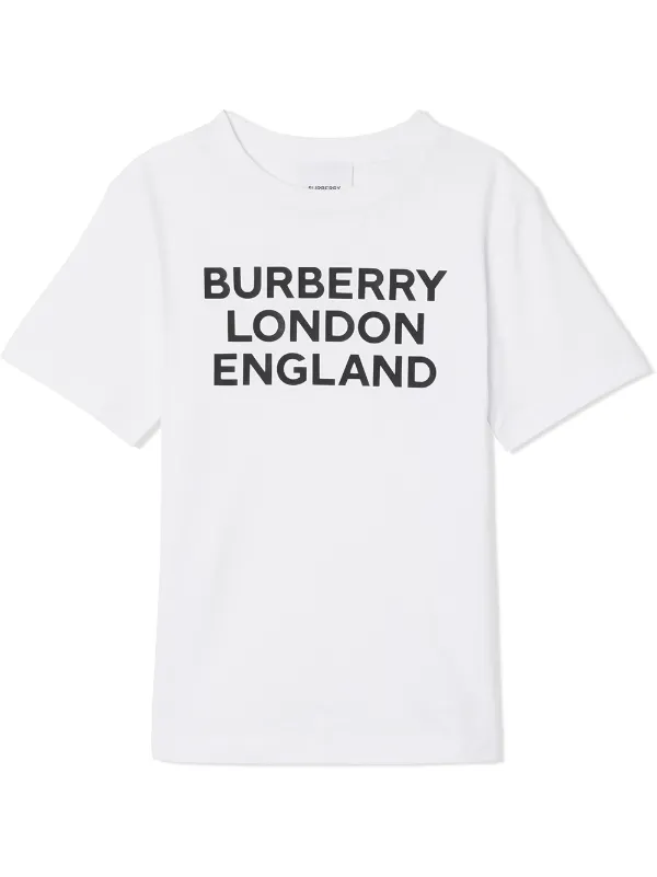 Burberry Kids Logo Print T-shirt - Farfetch