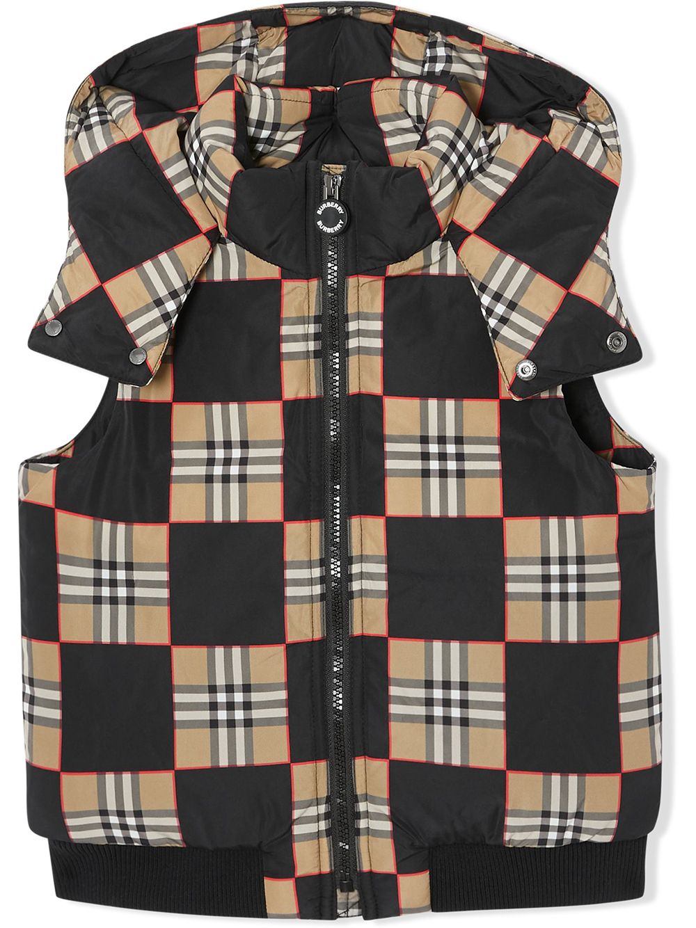 фото Burberry kids куртка-пуховик