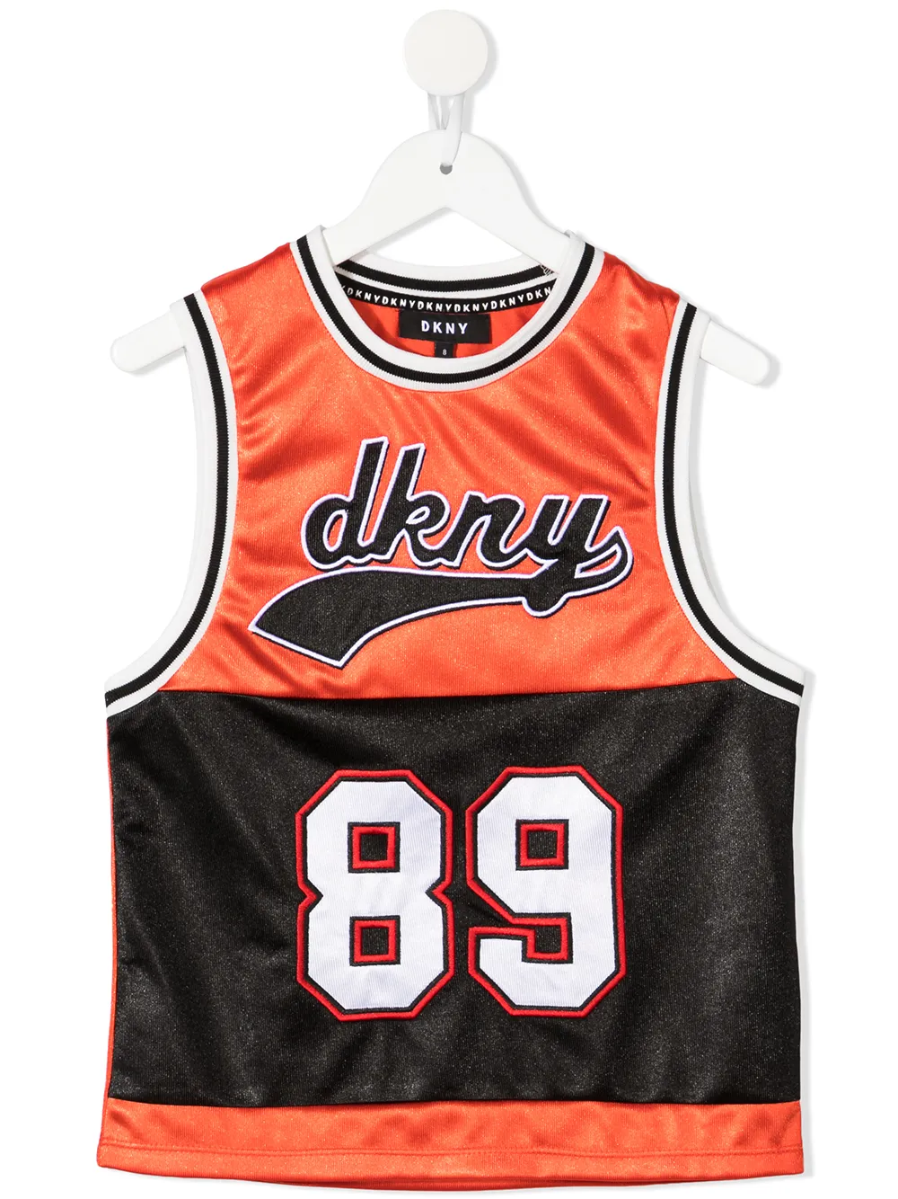 фото Dkny kids спортивный топ с логотипом