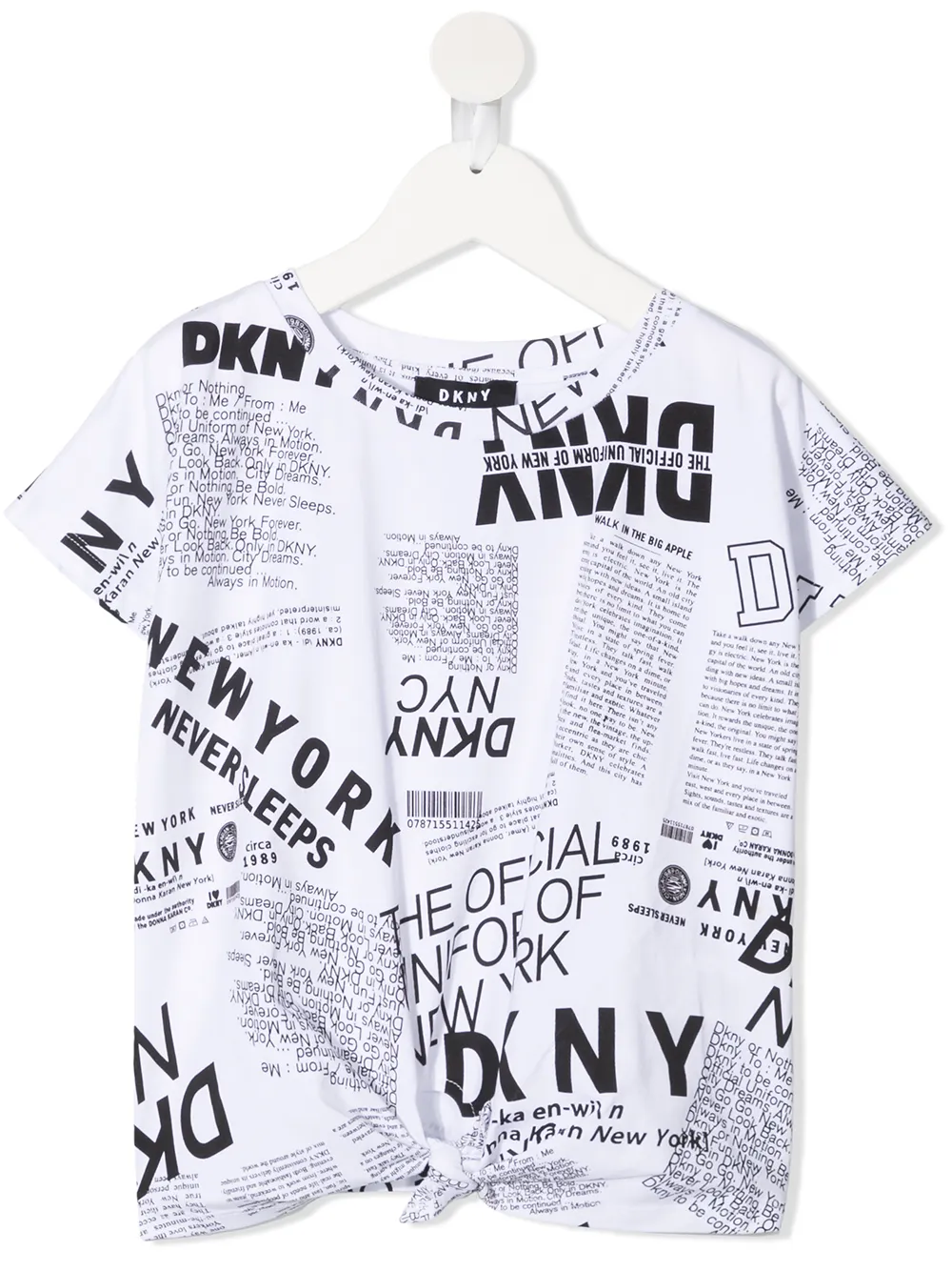 фото Dkny kids футболка с логотипом