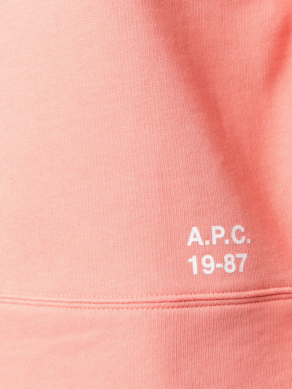 фото A.p.c. толстовка с круглым вырезом