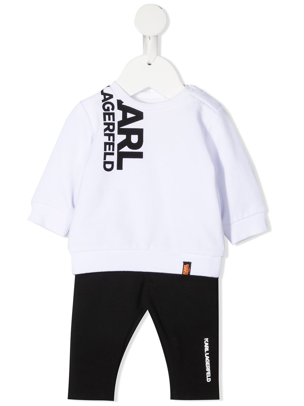 фото Karl lagerfeld kids спортивный костюм с логотипом