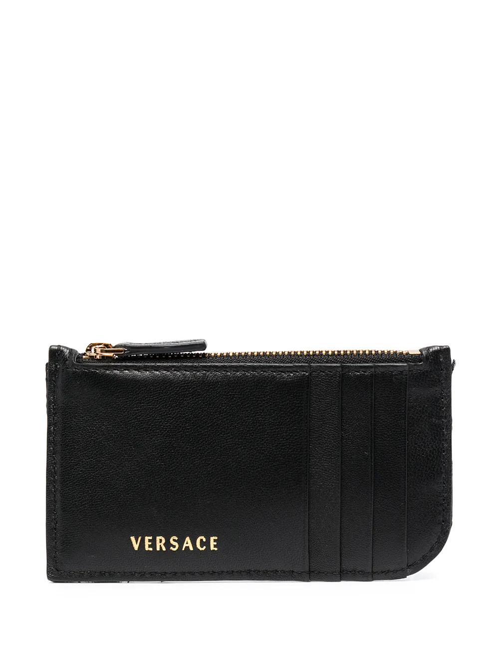 Image 2 of Versace Virtus quilted cardholder