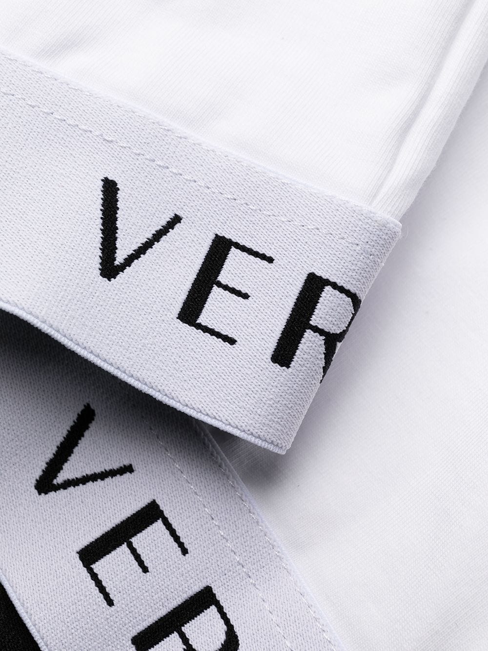 фото Versace бюстгальтер с треугольными чашками и логотипом