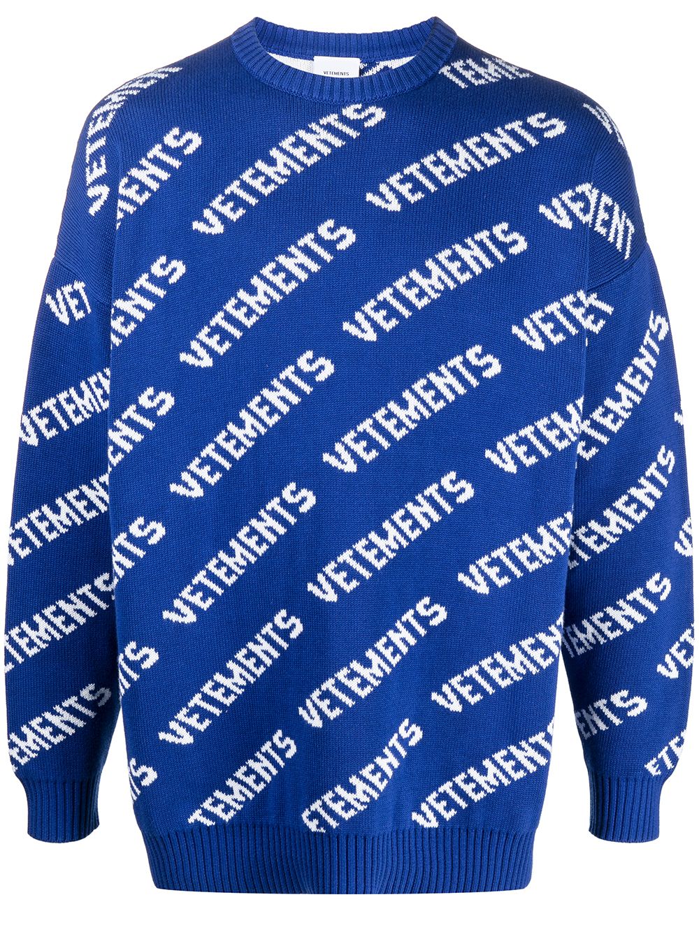 фото Vetements джемпер с логотипом