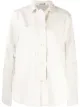 Image 1 of Aeron curved hem buttoned shirt-jacket