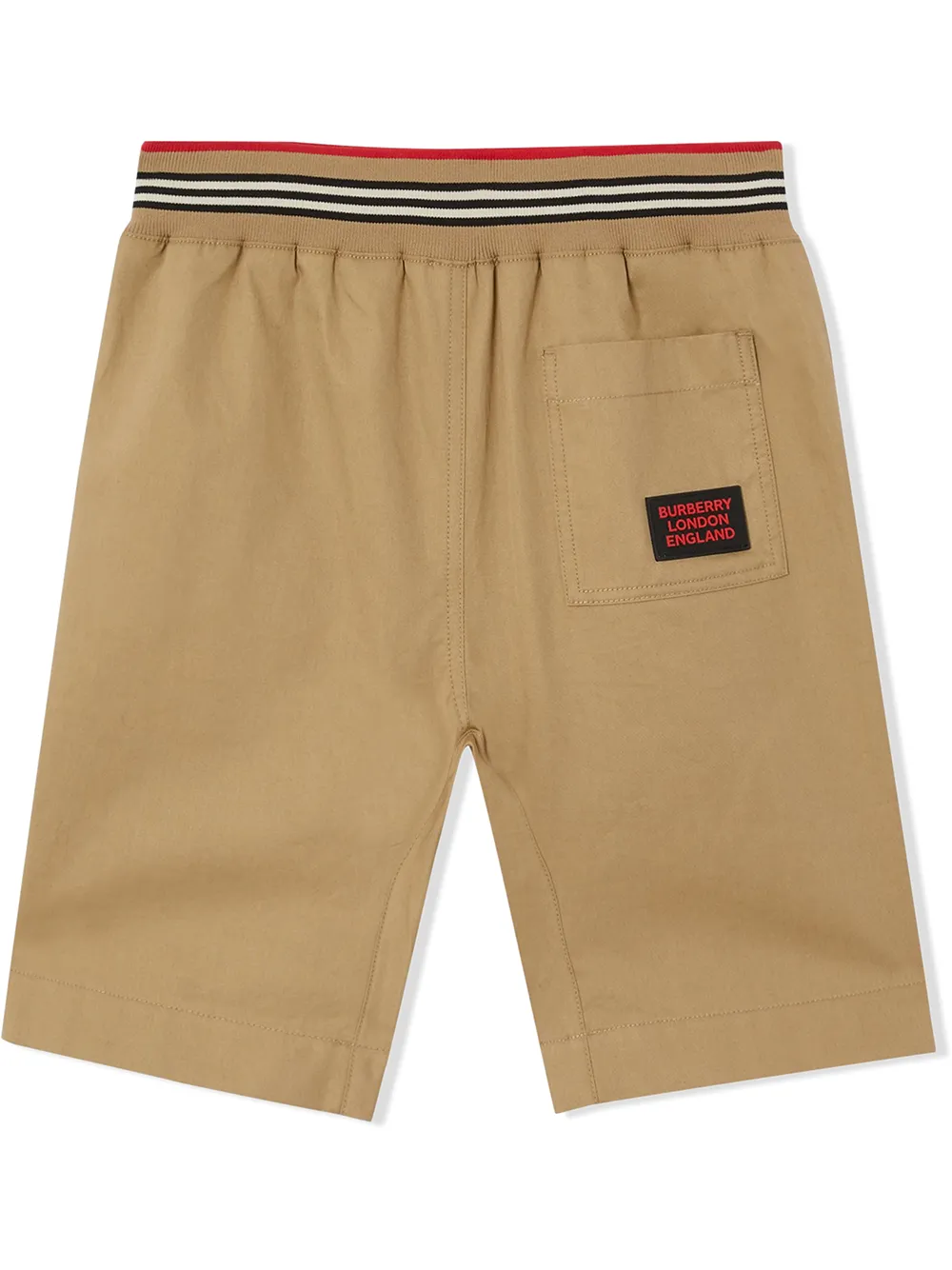 фото Burberry kids шорты с отделкой icon stripe