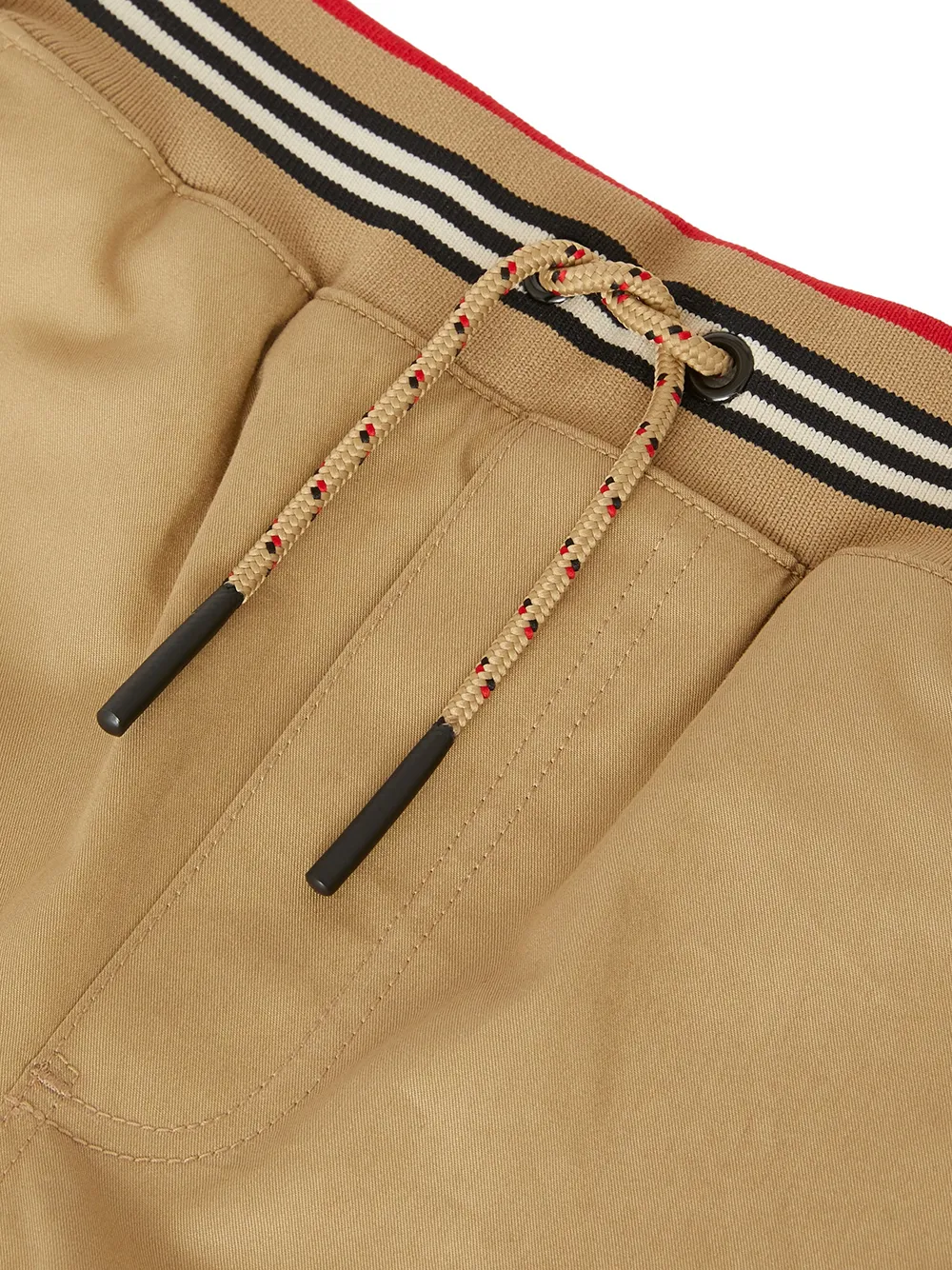 фото Burberry kids шорты с отделкой icon stripe