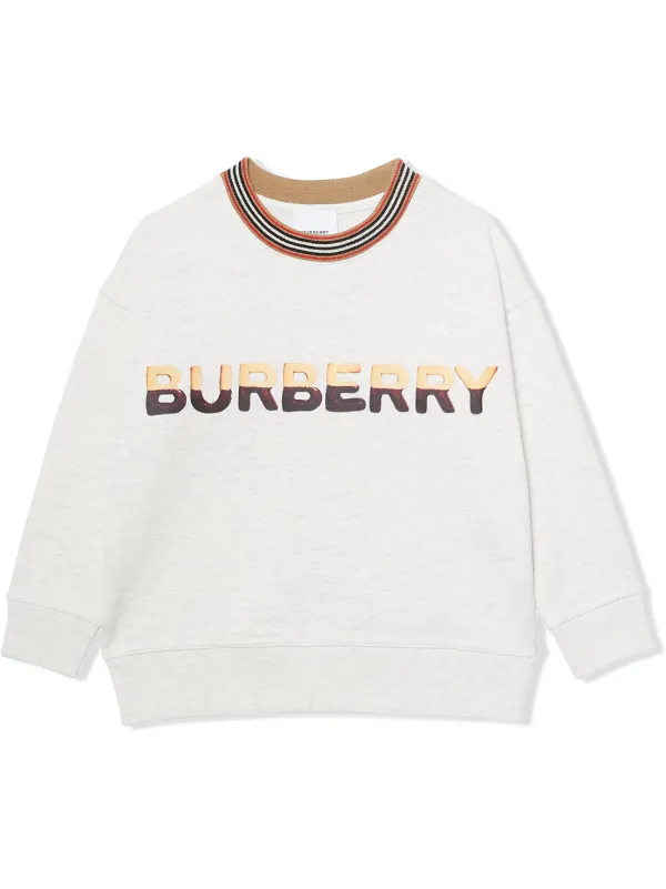 Burberry sweatshirt logo new arrivals