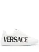 Image 1 of Versace Greca logo-print low-top sneakers