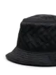 Versace logo-patch bucket hat