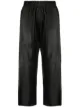 Image 1 of MM6 Maison Margiela cropped lambskin trousers