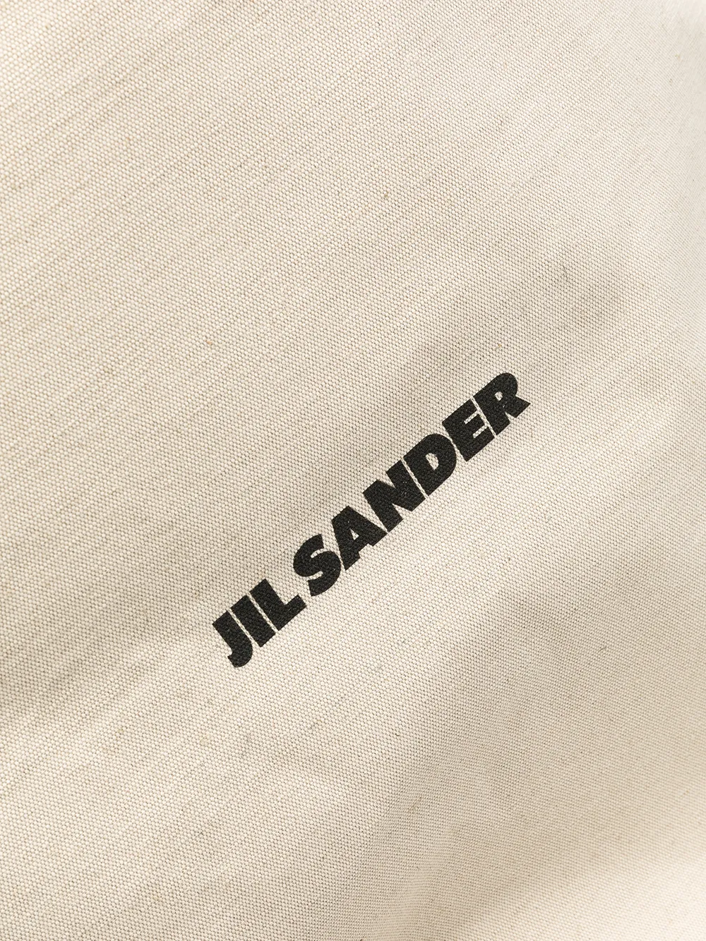 фото Jil sander объемная сумка-тоут с логотипом