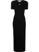 Image 1 of Marine Serre embroidered logo T-shirt dress