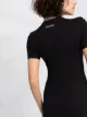 Marine Serre embroidered logo T-shirt dress