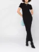 Image 2 of Marine Serre embroidered logo T-shirt dress