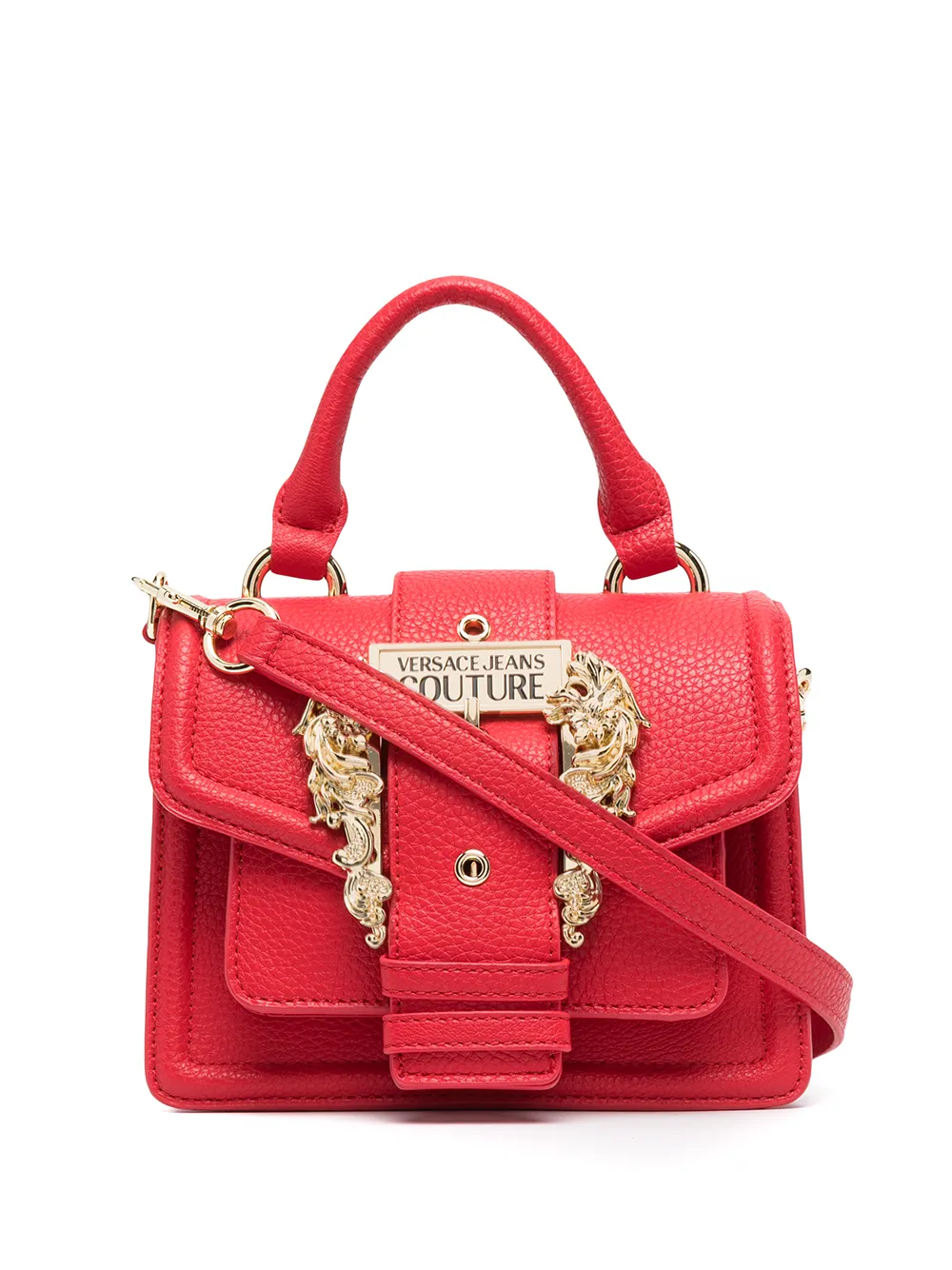 фото Versace jeans couture мини-сумка с пряжкой