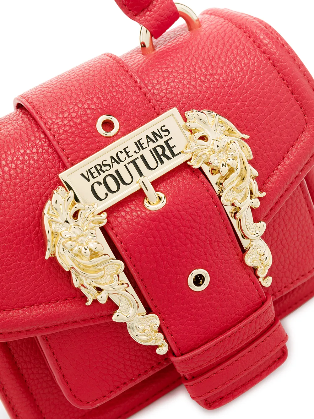 фото Versace jeans couture мини-сумка с пряжкой