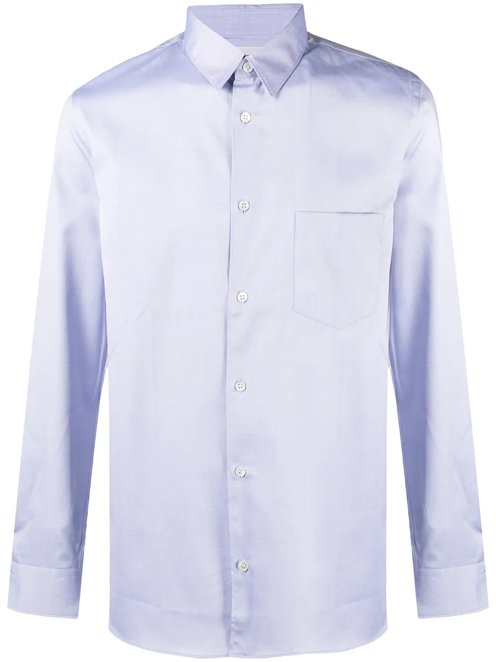 фото Comme des garçons shirt рубашка строгого кроя с нагрудным карманом