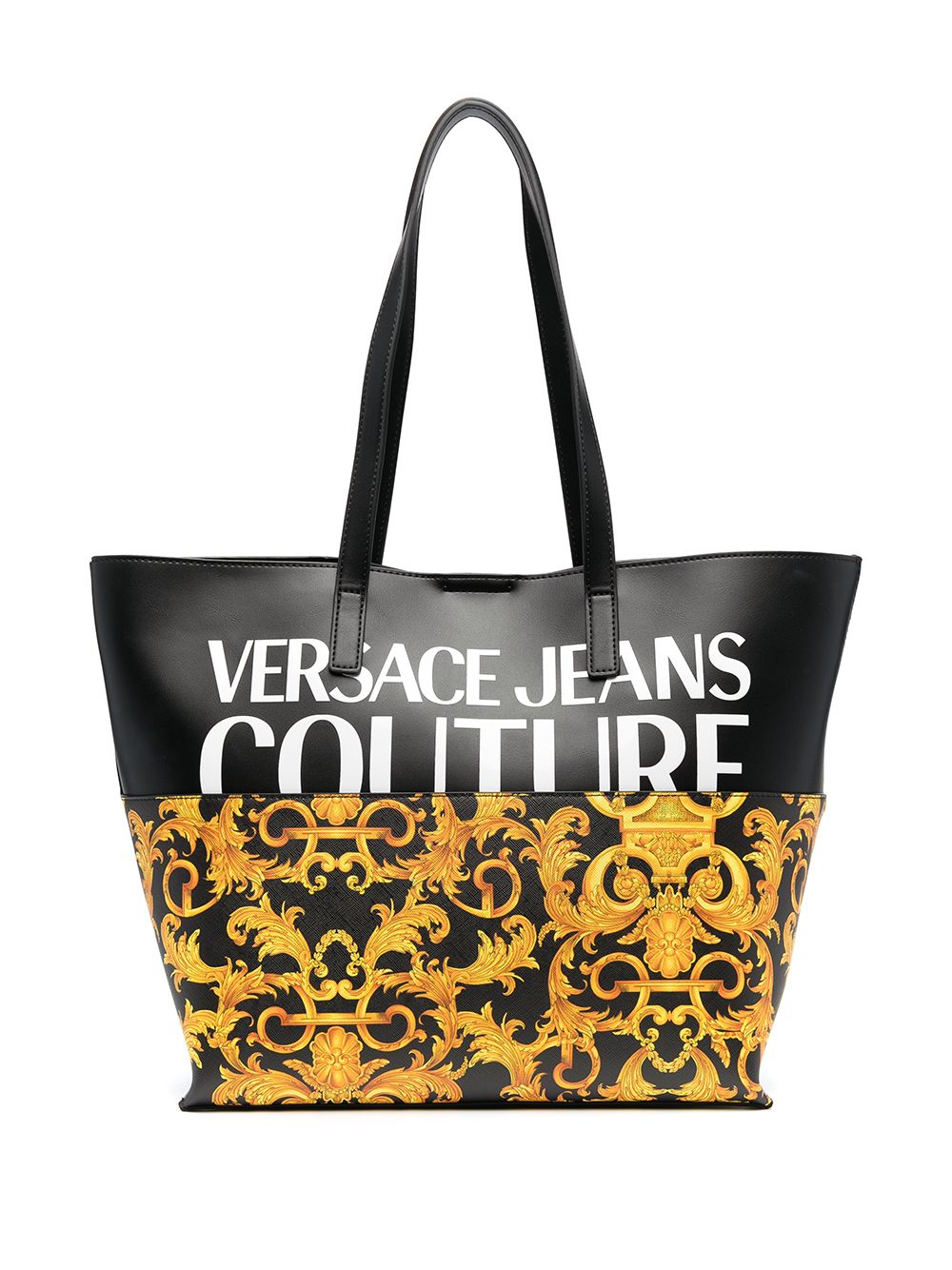 фото Versace jeans couture сумка-тоут с принтом barocco