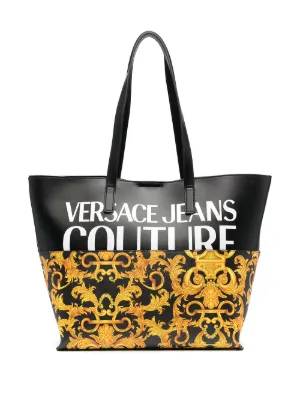 versace jeans couture tote bag