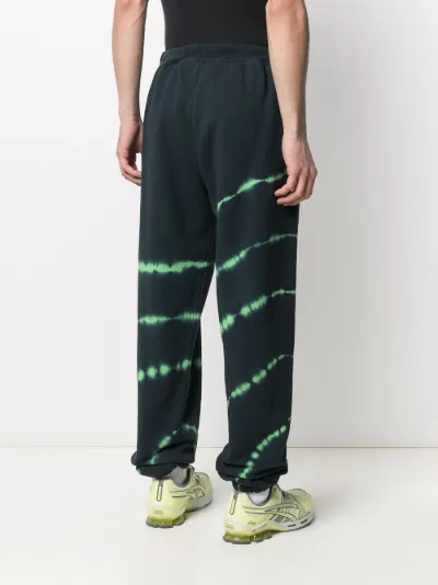 tie dye-print track pants | Aries 
