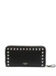 Image 1 of Valentino Garavani Rockstud-embellishment zip-fastening wallet