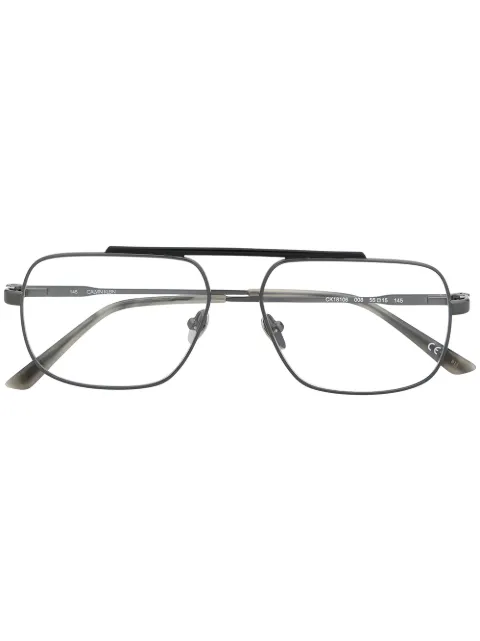 Calvin Klein نظارة بإطار مستطيل CK18106