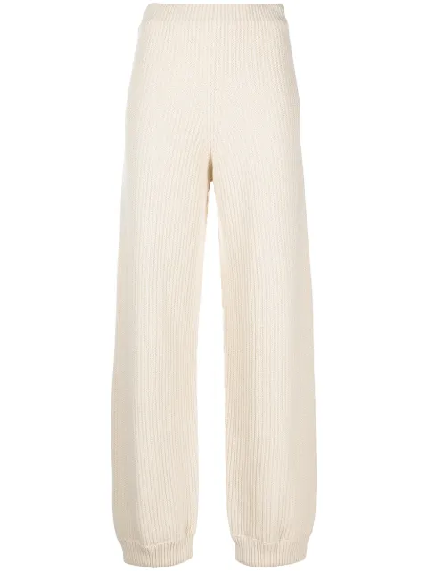 Baserange Tauro rib-knit Trousers 