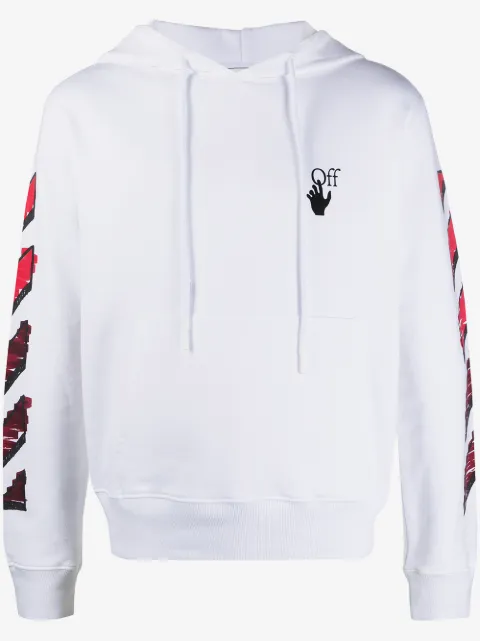 Off-White Marker Arrows cotton hoodie
